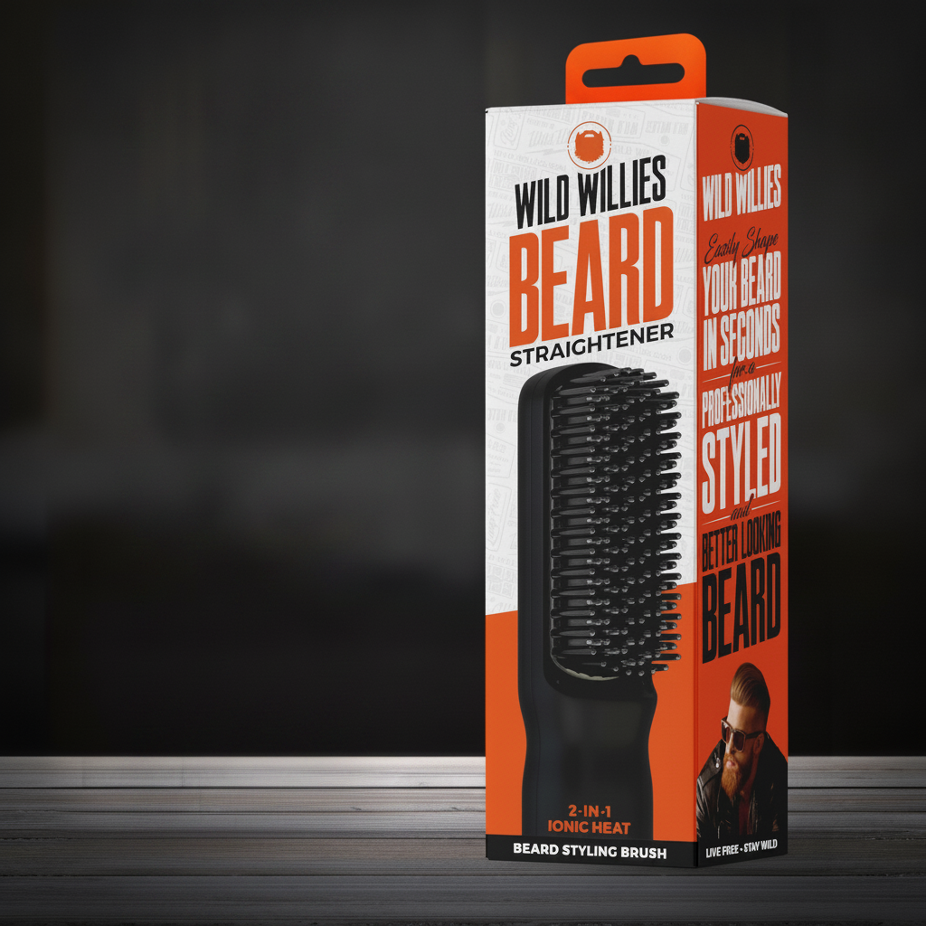 ערכת יישור זקן חימום מקצועי — Beard Pro Kit