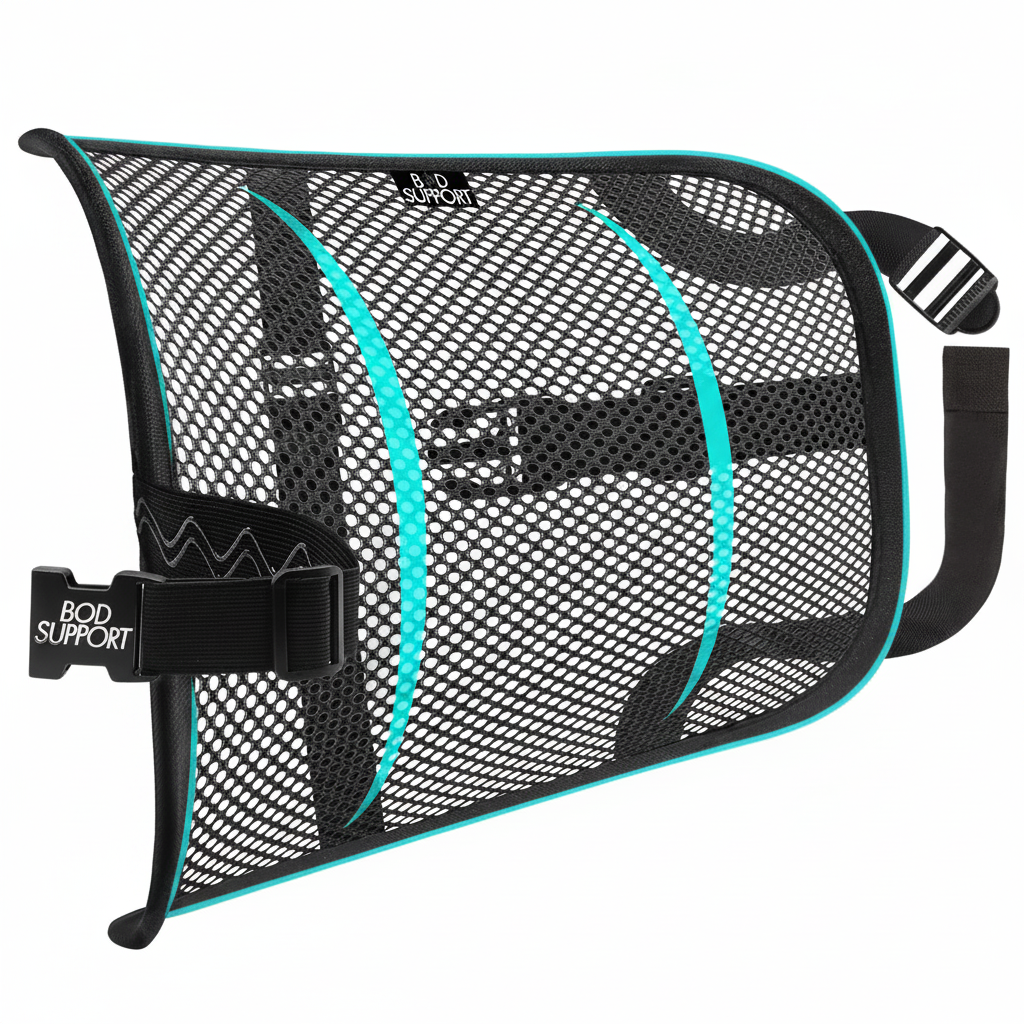 SpineEase — מערכת תמיכה מותנית לכיסא